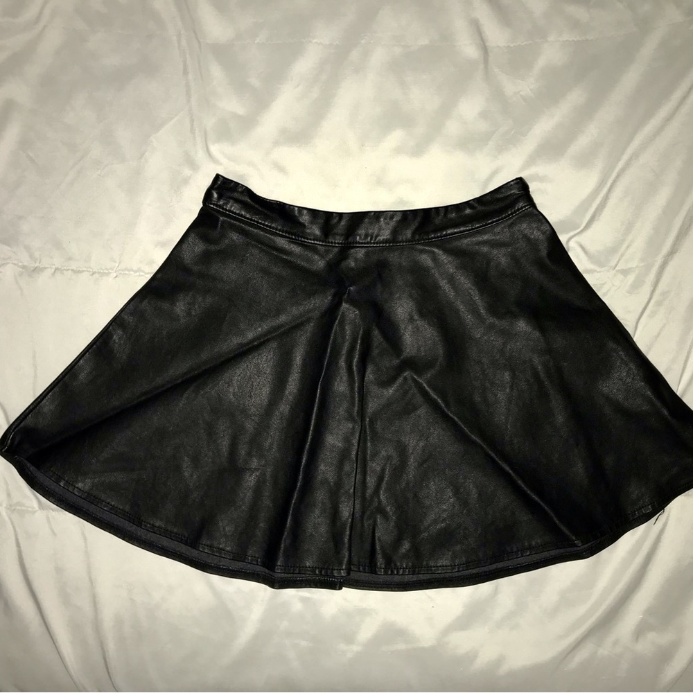 Abercrombie & Fitch Leather Skirt